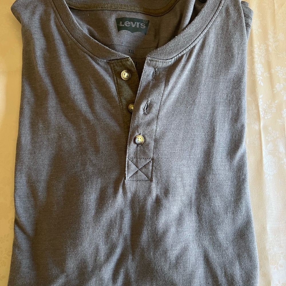 Levi's Gray Casual Button Down Shirt